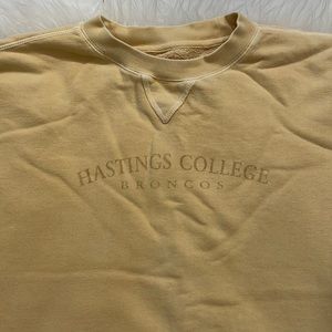 Vintage Jansport crewneck sweatshirt Hastings college